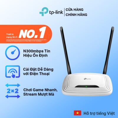[Hơn 1000+ Lượt Mua] Bộ Phát Wifi TP-Link TL-WR841N Chuẩn N 300Mbps | Thiết Kế Nhỏ Gọn | Đa Chức Năng 1