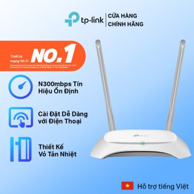 [Hỏa Tốc] Bộ Phát Wifi TP-Link TL-WR840N Chuẩn N 300Mbps 1